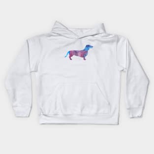 Dachshund Doxie Art Kids Hoodie